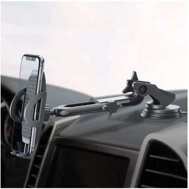 Flexible Arm Car Suction Cup Mobile Phone Holder