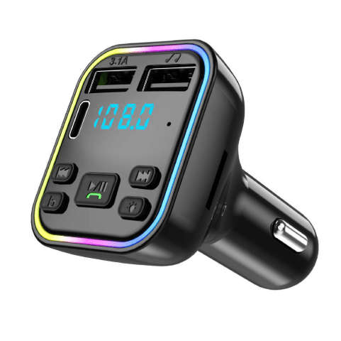 PD Fast Car Charger Bluetooth FM  MP3 Player & Hands-Free