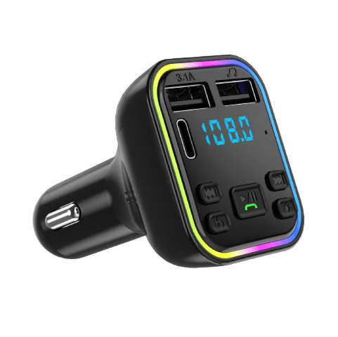 PD Fast Car Charger Bluetooth FM  MP3 Player & Hands-Free