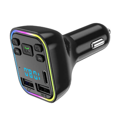PD Fast Car Charger Bluetooth FM  MP3 Player & Hands-Free