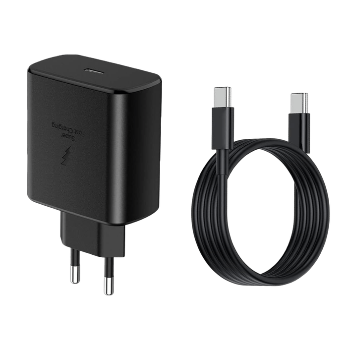 25W PD Fast Charger for Android with USB-C to USB-C