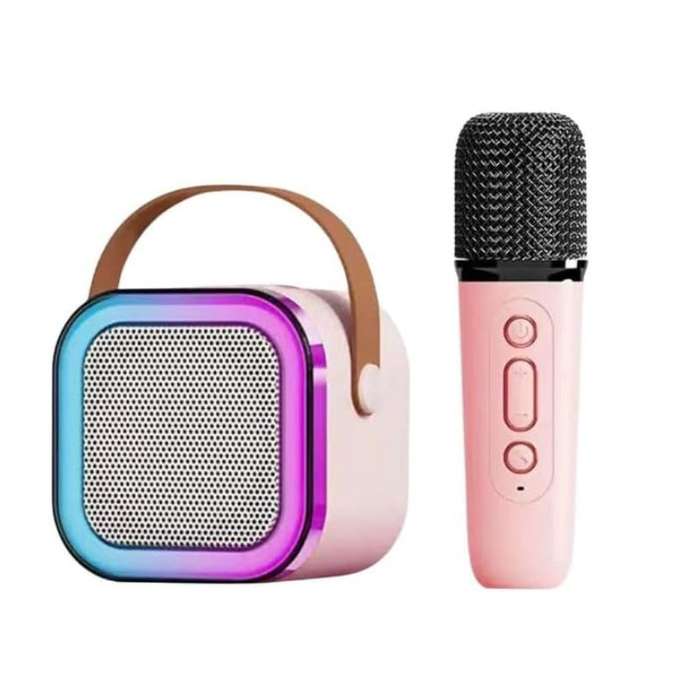 Karaoke Speaker With Microphone  Bluetooth Wireless Portable