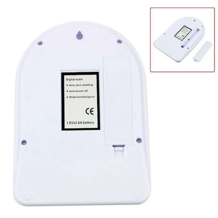 Andowl Digital Kitchen Scale  10KG Capacity, LCD Display