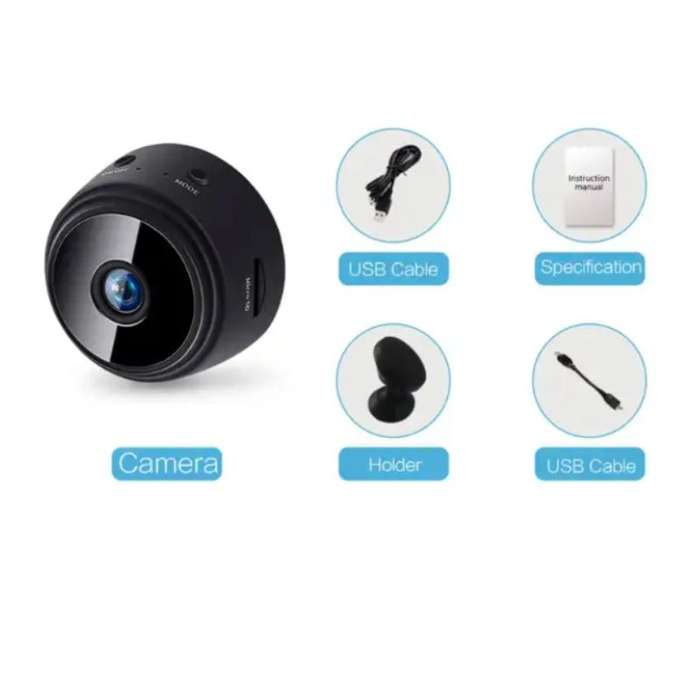 Andowl Mini WiFi Camera Q-HQ36 | 4K Indoor HD Web Monitor