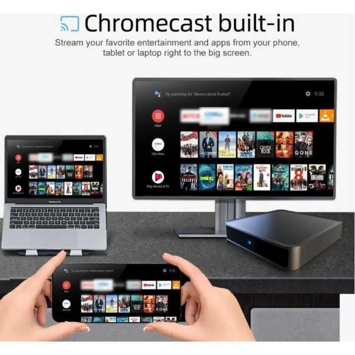 TV Box Gen Android 12 Google & Netflix Certified GD2 TV Box