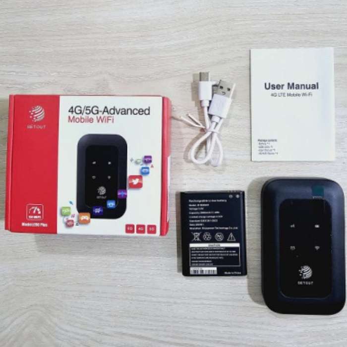 SETOUT 4G/5G Advanced Mobile WiFi Router  Portable Hotspot