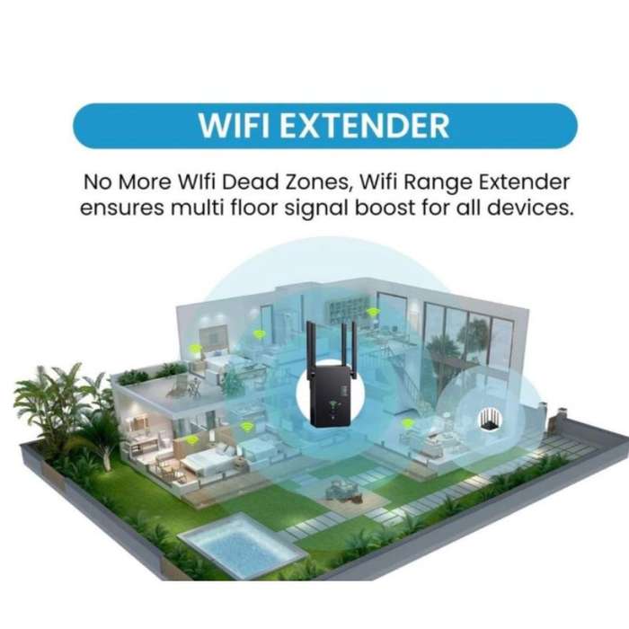 Andowl WiFi Range Extender Q-W012 | 1200Mbps
