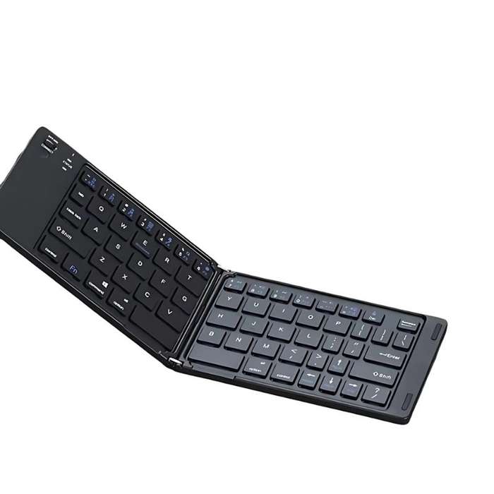 Wireless Folding Bluetooth Keyboard Portable & Rechargeable