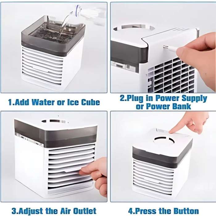 Ultra Air Cooler  4-in-1 Cooling, Humidifier, Purifier & Aromatic Fan