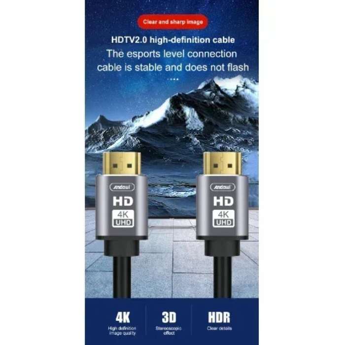 Andowl HDMI 3M Cable  4K Ultra HD