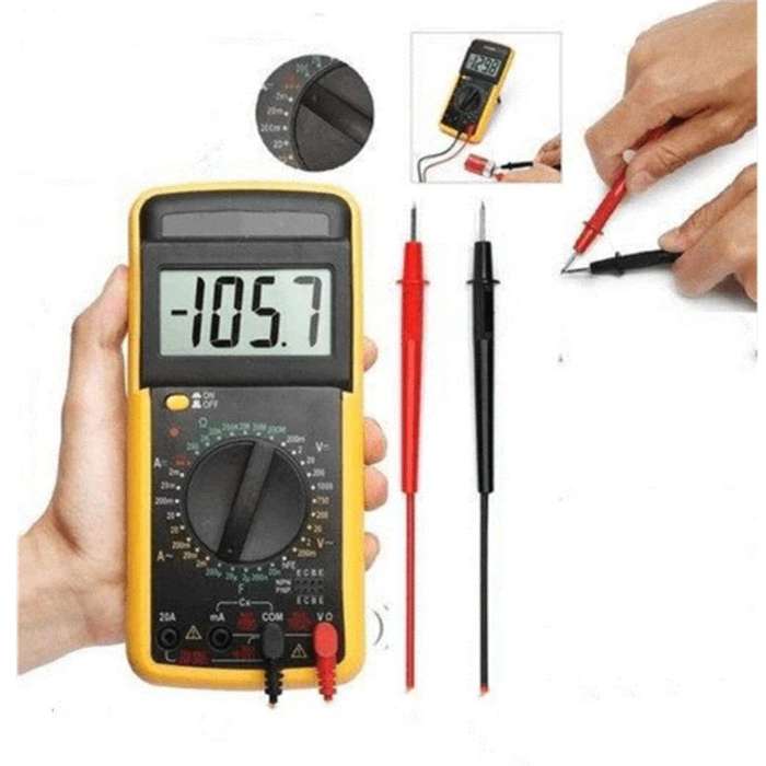 Andowl QY-9205A Digital Multimeter | High-Precision Voltage
