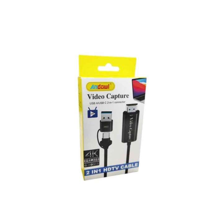 Andowl Q-HD355 Video Capture Device  4K USB HDMI Converter