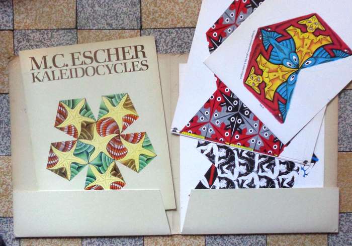 M.C. Escher - Kaleidocycles  - Sculptural Forms as Easy-To-Assemble Models