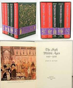THE STORY OF THE MIDDLE AGES- FIVE VOLUMES IN A DECORATIVE SLIPCASE ( THE FOLIO SOCIETY)