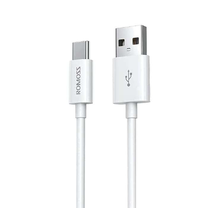 Romoss CB308 USB to Type-C 3A Cable - White