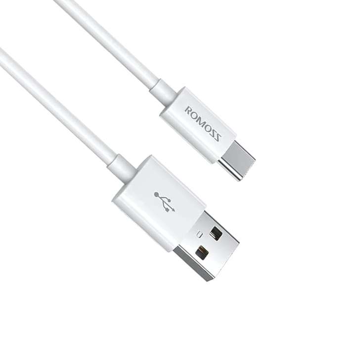 Romoss CB308 USB to Type-C 3A Cable - White