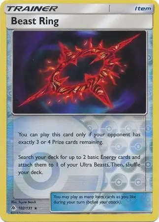 Beast Ring Reverse Holo