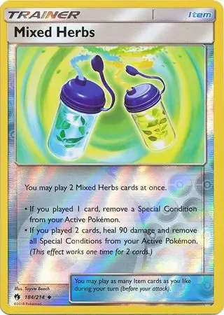 Mixed Herbs Reverse Holo