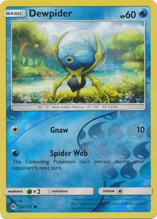 Dewpider Reverse Holo