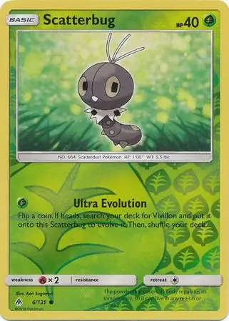Scatterbug Reverse Holo