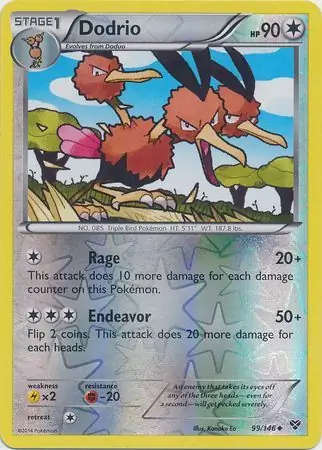 Dodrio Reverse Holo
