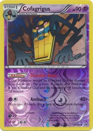 Cofagrigus Reverse Holo