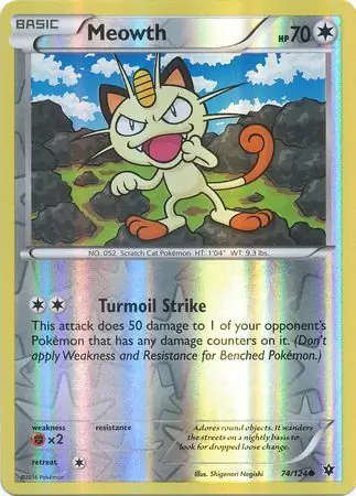 Meowth Reverse Holo
