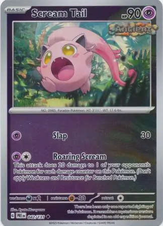 Scream Tail Reverse Holo