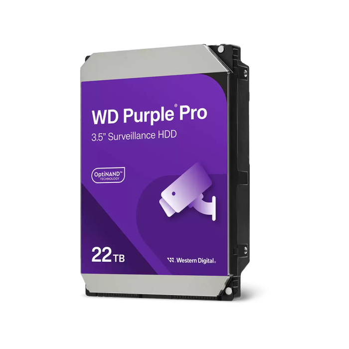 WD Purple Pro Smart Video 22TB 3.5" SATA Internal HDD