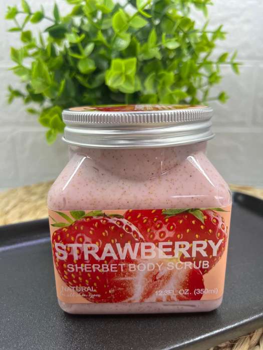 350ml Strawberry Sherbet Body Scrub