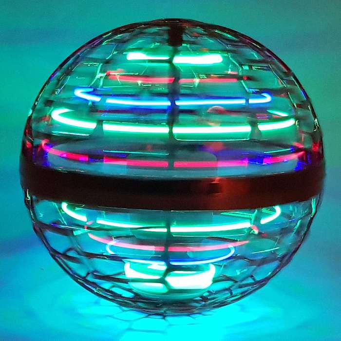Bufftee FlyNova Pro Flying Ball - Led flying light ball- Gyro Ball-Candy Hull