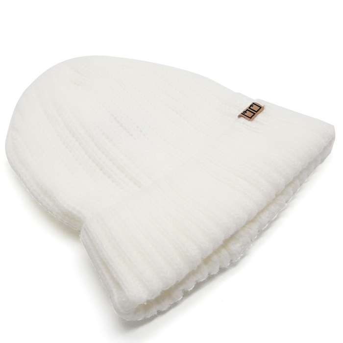 Bufftee Winter Warm Knitted Beanie Thick Cuff- Snow Avalanche
