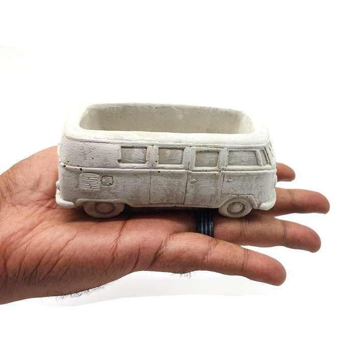 Palm Gardens VW Peace Combi Mini Pot Taxi Plant Pot