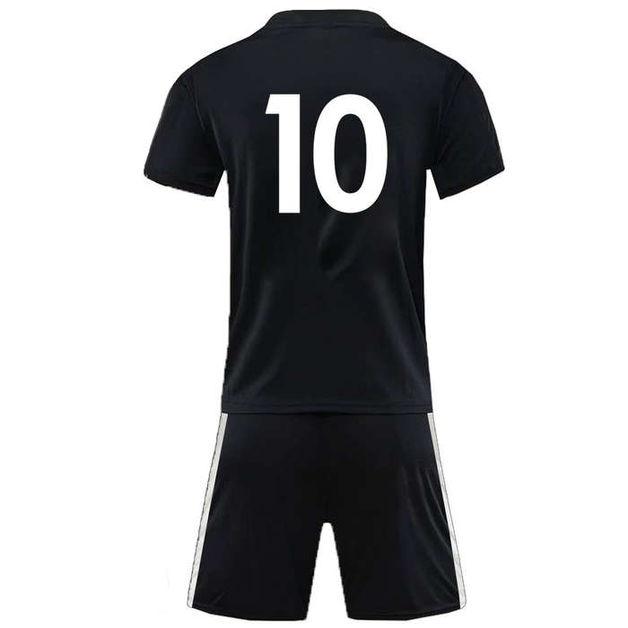Bufftee Individual Junior Soccer Kit - Number 10 Midfielder Jersey &amp; Shorts 