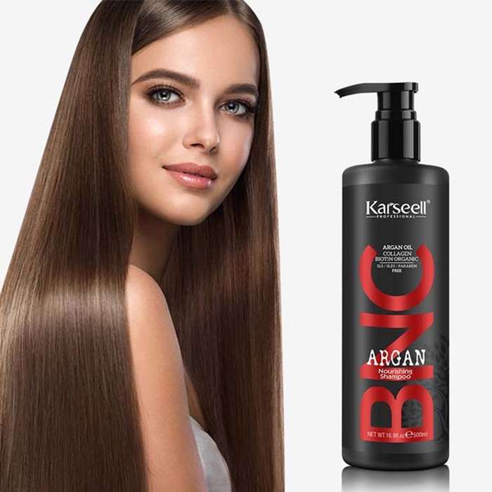 Karseell BNC Argan Nourishing Shampoo - 500ml | Sulfate-Free Repair for Dry & Damaged Hair