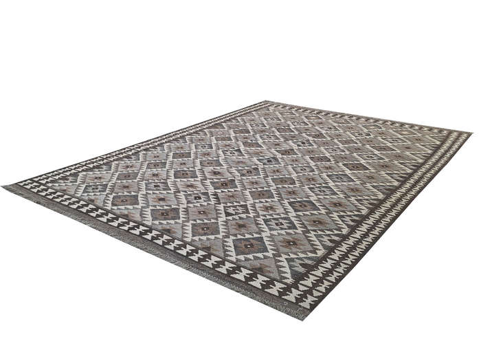 Stunning Handwoven woolen Natural Kilim 295 x 198 cm