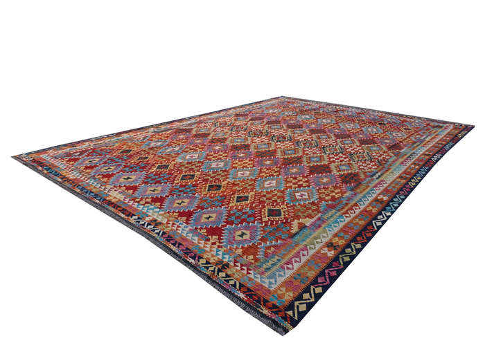 Stunning Handwoven woolen Kilim Rug 598 X 400 cm