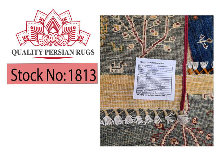 Beautiful Afghan Ariana Carpet 182 x 124 cm