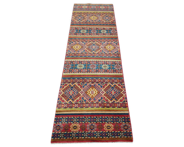 Gorgeous Afghan Ariana Carpet 306 x 84cm
