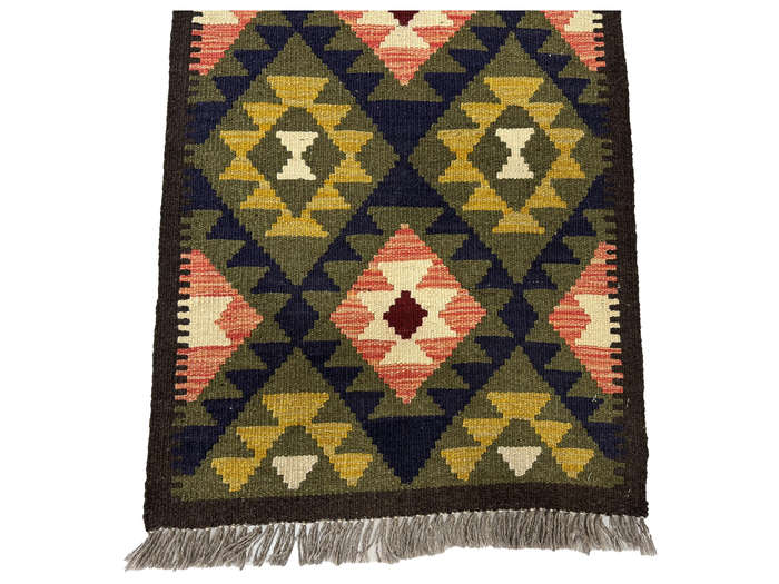 Fine Afghan Maimana kilim 205 x 62 cm