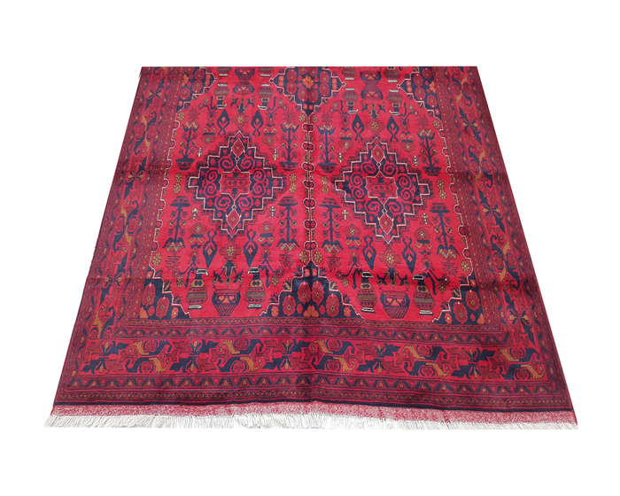 Incredible Afghan Turkman carpet 298-x-200 cm