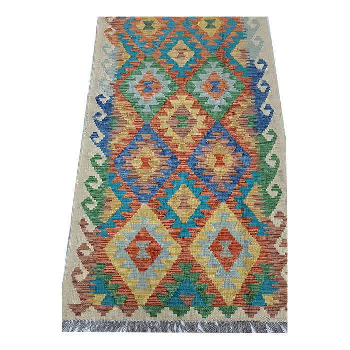 Incredible Afghan Choubi kilim 192 x 79cm