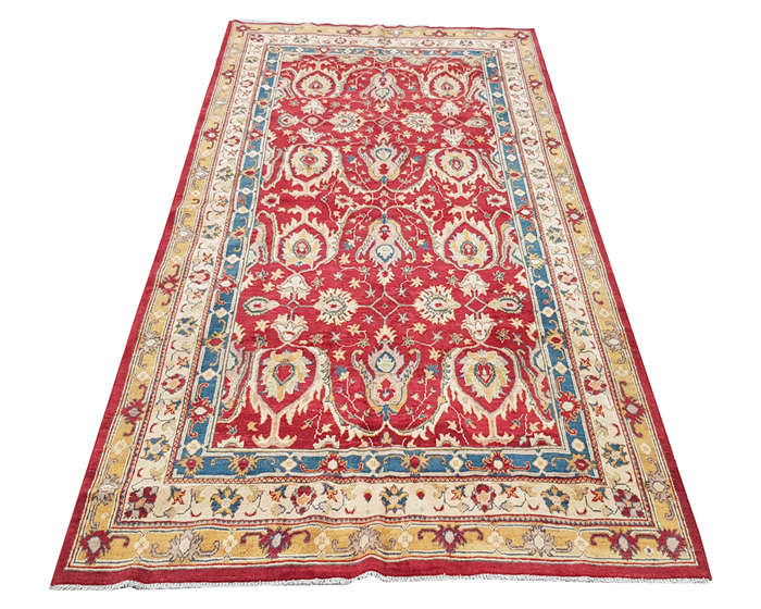 Stunnig Afghan Handmade Kazaq Carpet 295 X 197cm