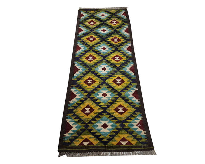 Beautiful Afghan Maimana kilim 197 x 65 cm