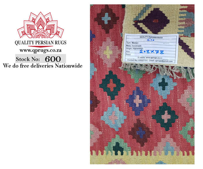 Fine Afghan Choubi kilim 208 x 78cm