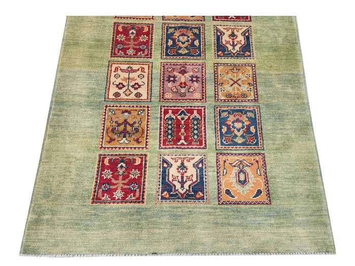 Beautiful color washed Afghan Ariana Carpet 155 x 105 cm