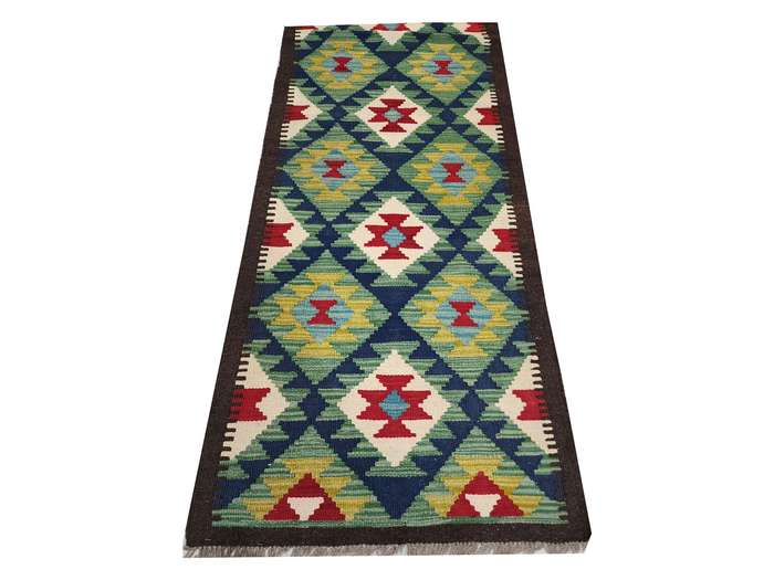 Fine Afghan Maimana kilim 195 X 62 cm