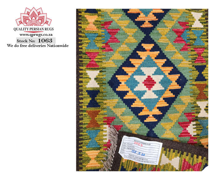 Beautiful Afghan Maimana kilim 187 x 60 CM