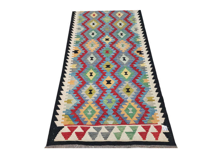 Gorgeous Afghan Choubi kilim Runner 401 x 81CM