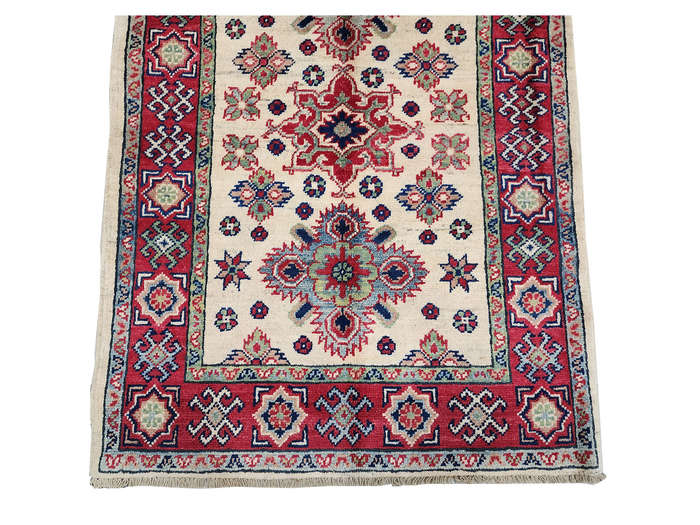 Gorgeous Afghan Handmade Kazaq Carpet 119x85cm